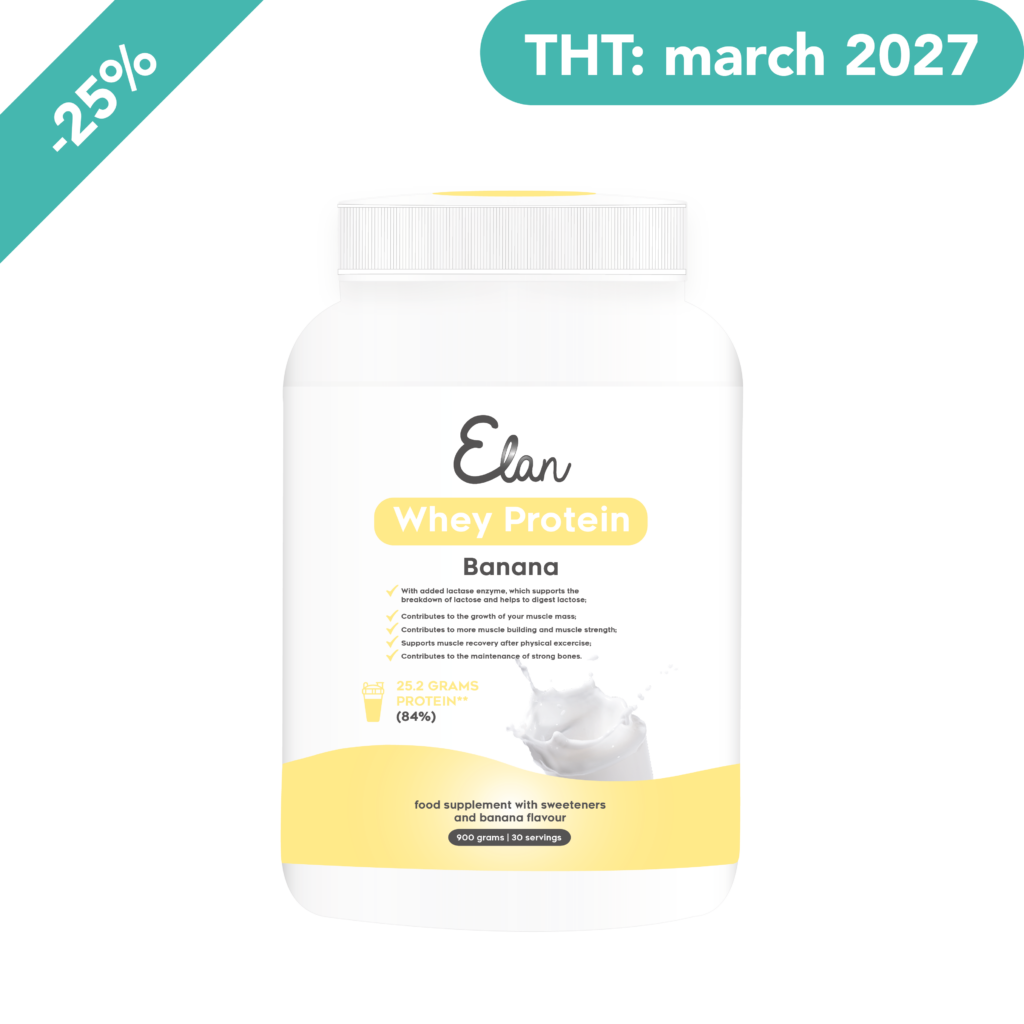 Website images - Elan Whey Protein Banana 25%