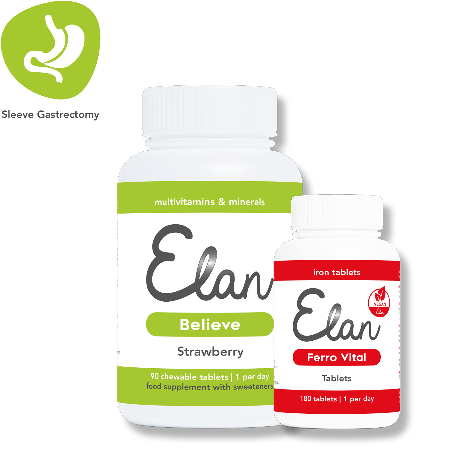 elan believe kauwtabletten sleeve gastrectomie