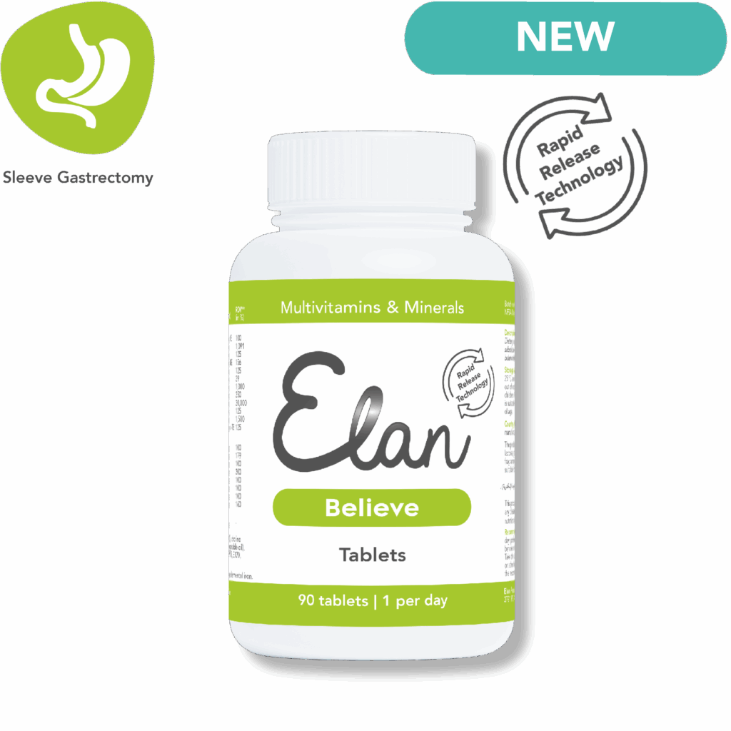 elan believe tabletten sleeve gastrectomie