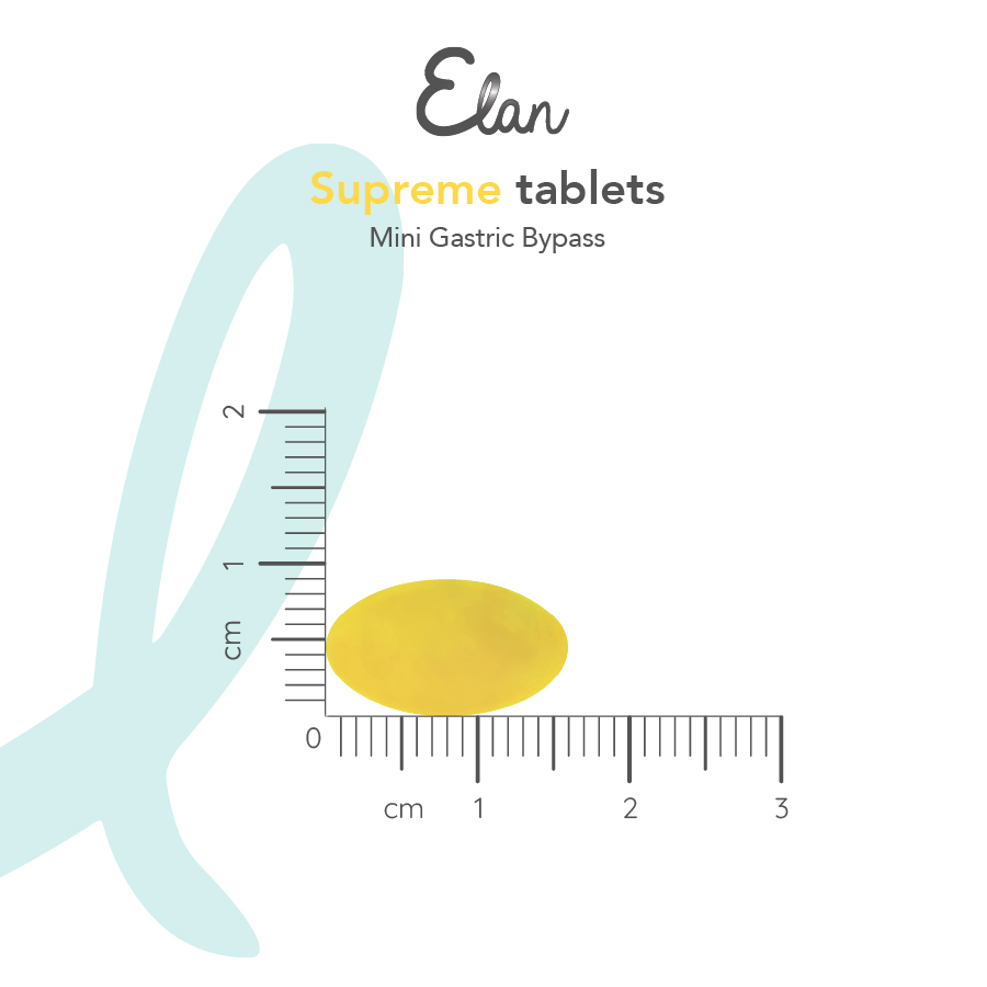 Elan Supreme Tablets afmetingen