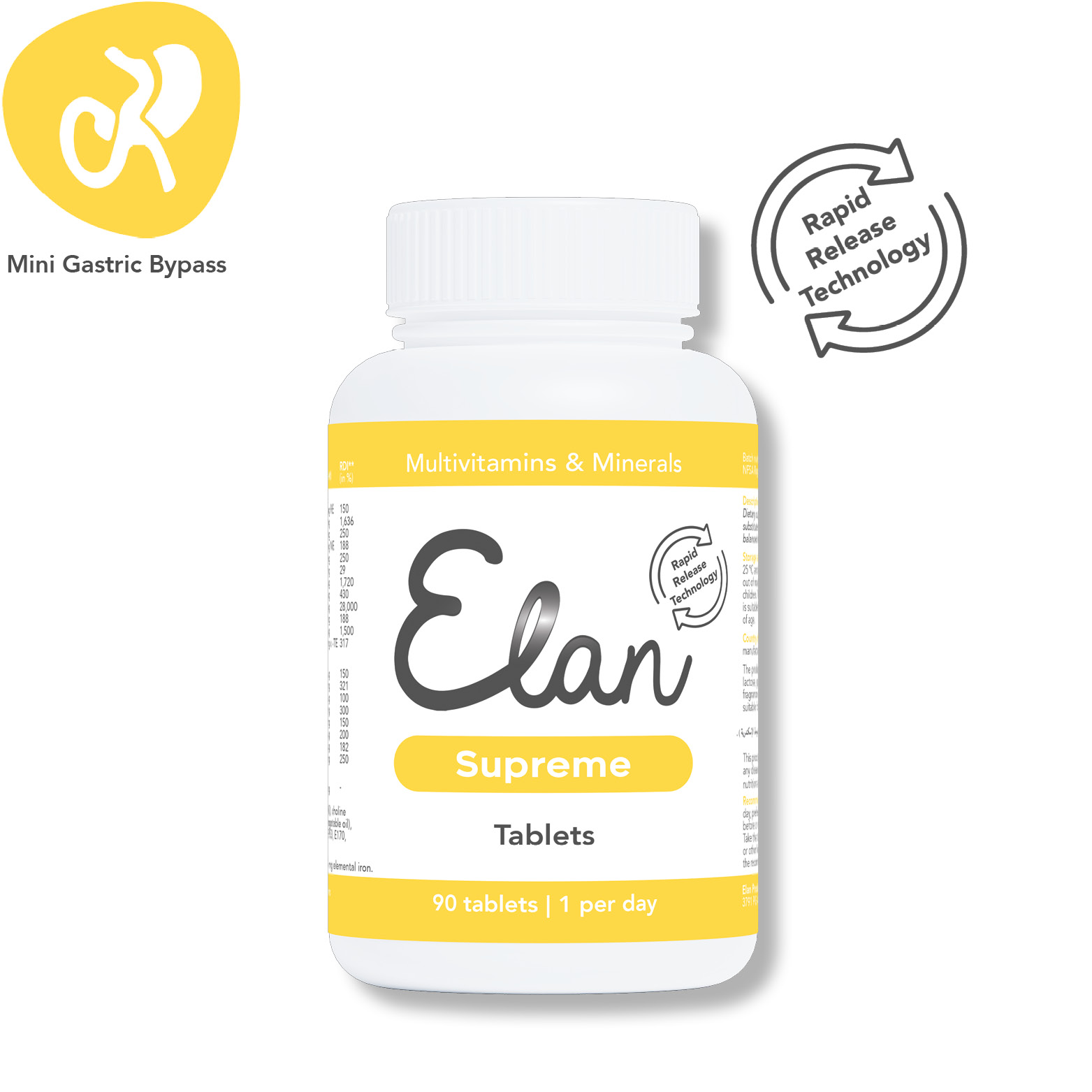 elen supreme tabletten vooraanzicht