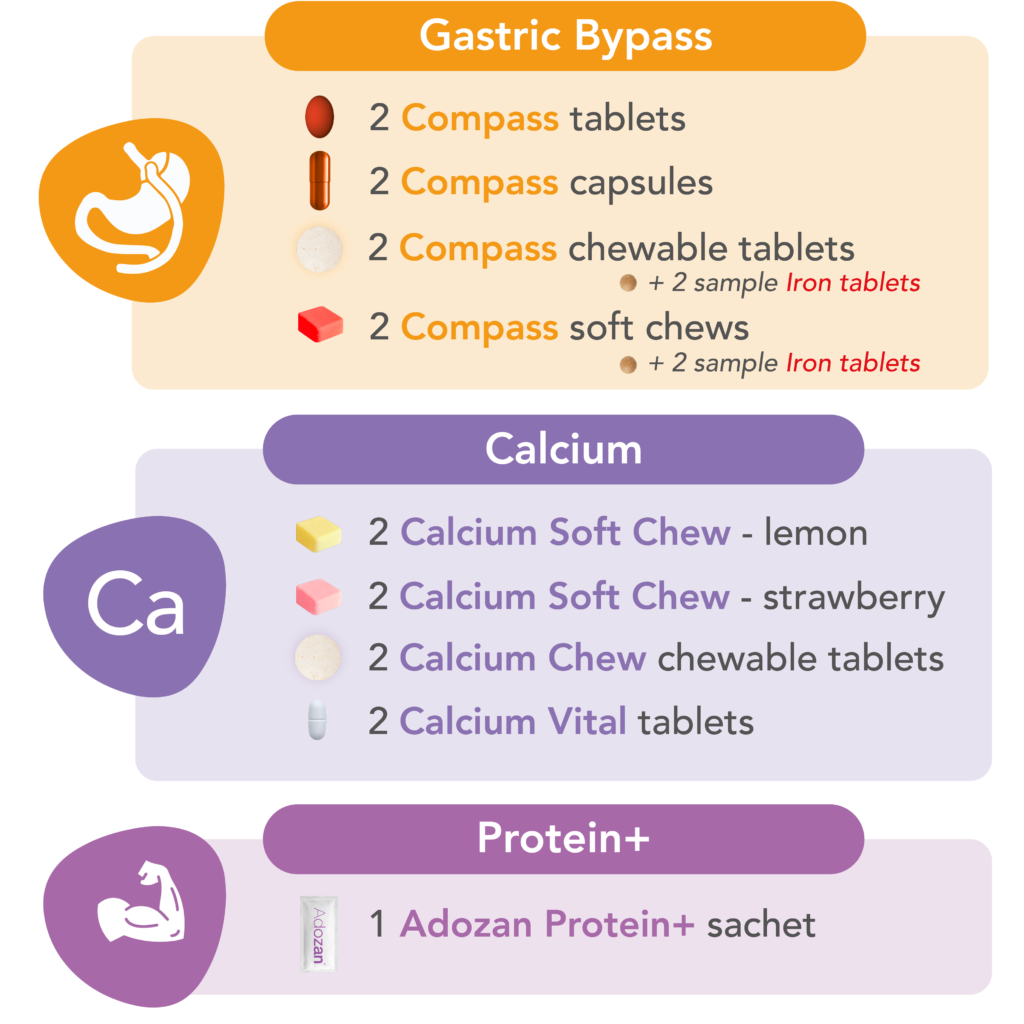 Proefpakket Gastric Bypass - Compass & Calcium