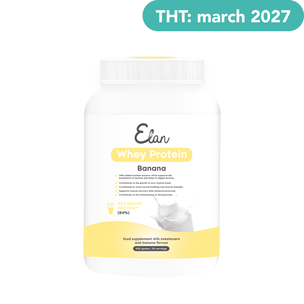 Website images - Elan Whey Protein Banana